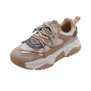 Retro Low Top Sneakers Mesh Casual