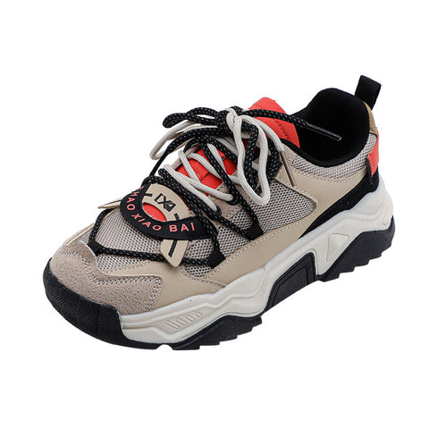 Retro Low Top Sneakers Mesh Casual