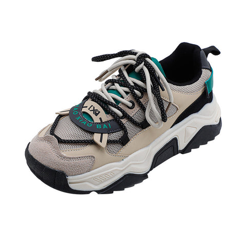 Retro Low Top Sneakers Mesh Casual